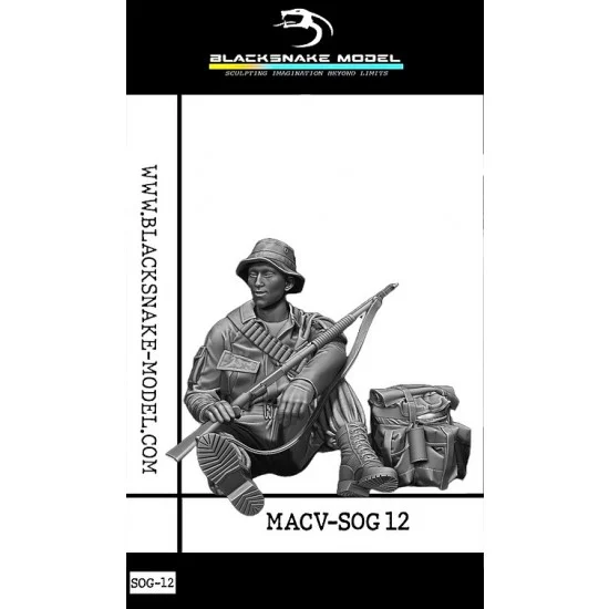 BlackSnake SOG-12 1/35 MACV SOG Soldier #12 (1 figure)