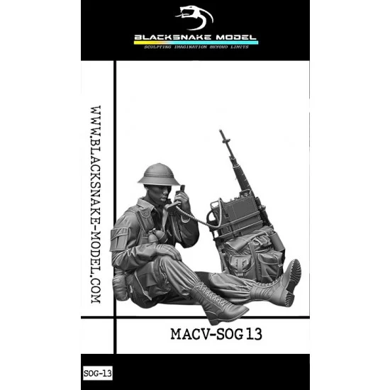 BlackSnake SOG-13 1/35 MACV SOG Soldier #13 (1 figure)
