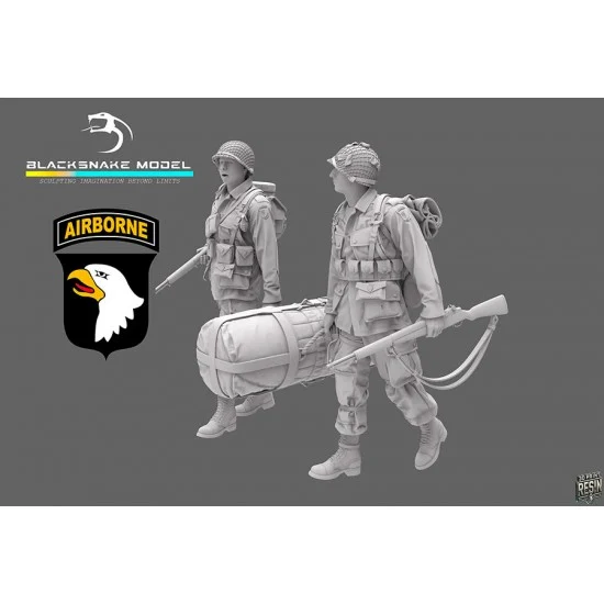 BlackSnake ST-10-11 1/35 101st Airborne Soldier #10 -11 (2 figures)