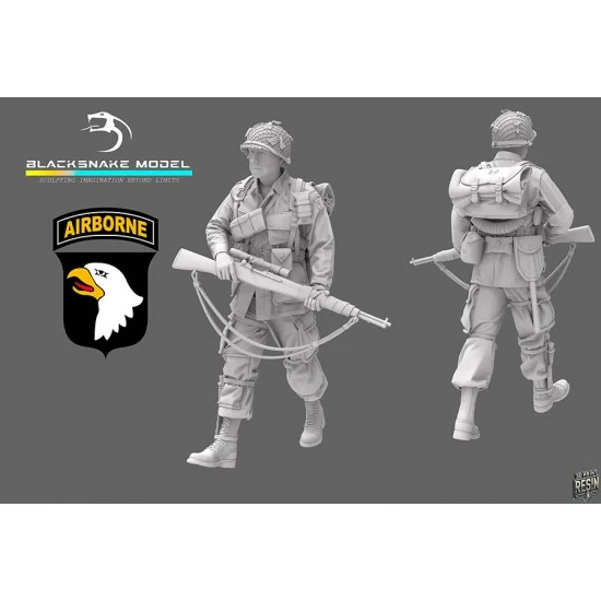 BlackSnake ST-12 1/35 Sniper 101st Airborne Soldier #12 (1 figure)