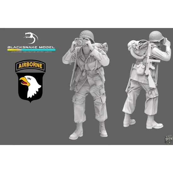 BlackSnake ST-19 1/35 101st Airborne Soldier Pose Picture 3/3 #19 (1 figure)