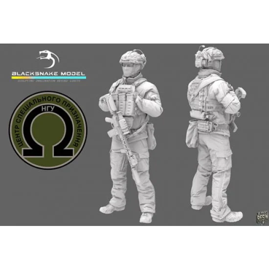 BlackSnake UKR09-05 1/9 Ukrainian Omega Special Forces Operator #5