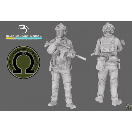 BlackSnake UKR09-09 1/9 Ukrainian Omega Special Forces Operator #9