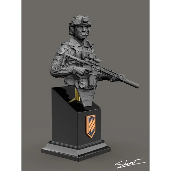 BlackSnake UKR10-01 1/10 Bust - Ukrainian Soldier (1 figure)