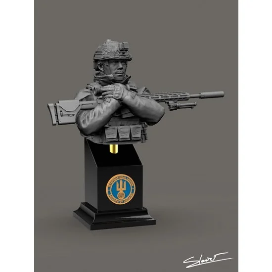 BlackSnake UKR10-04 1/10 Bust - Ukrainian Sniper 04 (1 figure)