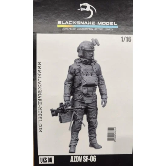 BlackSnake UKR16-06 1/16 Ukrainian Omega Special Forces Operator Gunner
