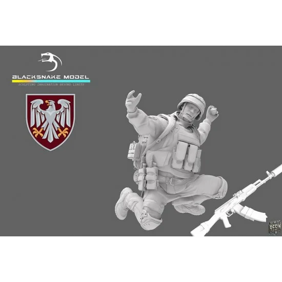 BlackSnake UKRAINE-07 1/35 Ukrainian Soldier, 82nd Air Assault Brigade #7