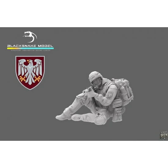 BlackSnake UKRAINE-08 1/35 Ukrainian Soldier, 82nd Air Assault Brigade #8
