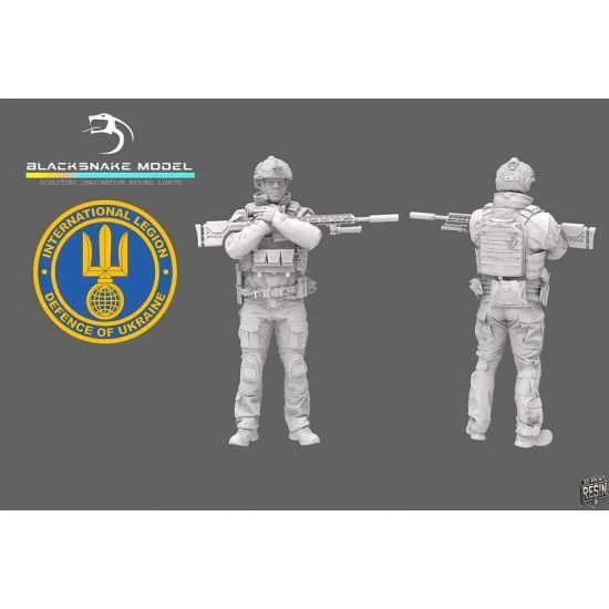 BlackSnake UKS-04 1/35 Ukrainian Sniper [Special Edition] (1 figure)