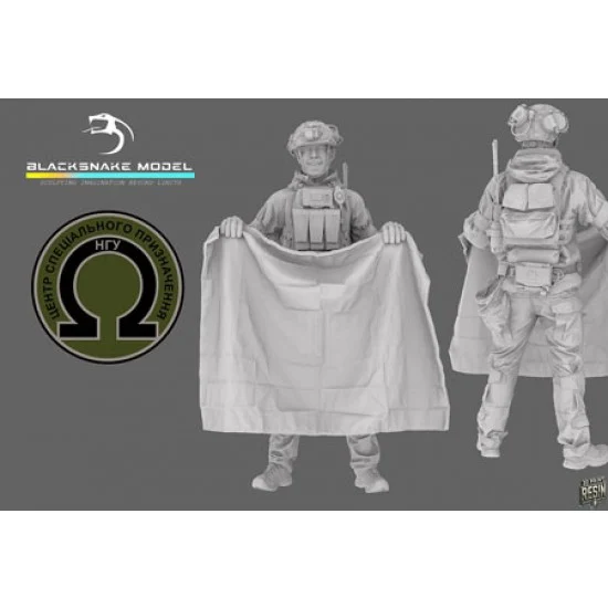 BlackSnake UKS-08 1/35 Ukrainian Omega Special Forces Operator #8