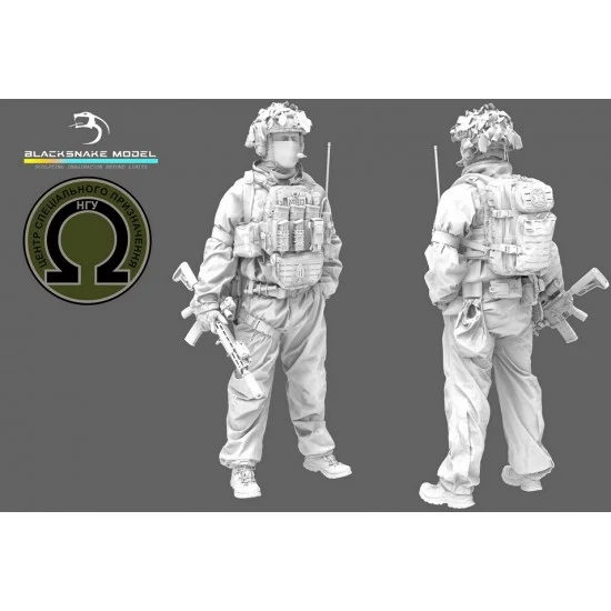 BlackSnake UKR-13-35 1/35 Ukrainian Omega Special Forces Medic (1 figure)