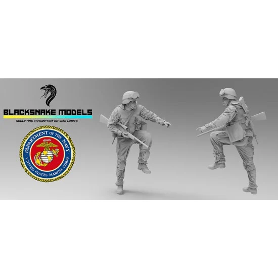 BlackSnake USMC-03 1/35 US Marines 03 Sniper Operation In Iraqi (1 figures)