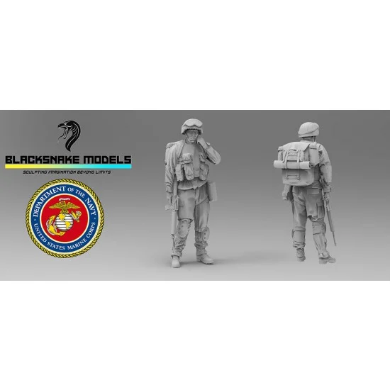 BlackSnake USMC-10 1/35 US Marines 10 Operation in Iraqi (1 figure)