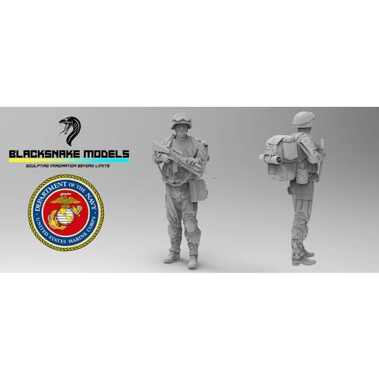BlackSnake USMC-11 1/35 US Marines 11 Operation in Iraqi (1 figure)