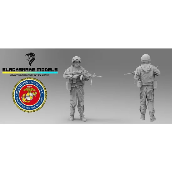 BlackSnake USMC-12 1/35 US Marines 12 Operation in Iraqi (1 figure)