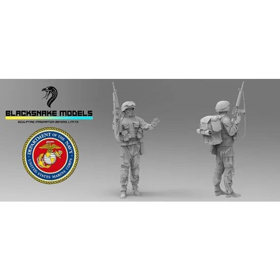 BlackSnake USMC-13 1/35 US Marines 13 Operation in Iraqi (1 figure)