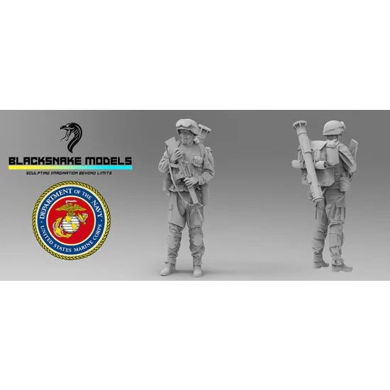 BlackSnake USMC-14 1/35 US Marines 14 Operation in Iraqi (1 figure)