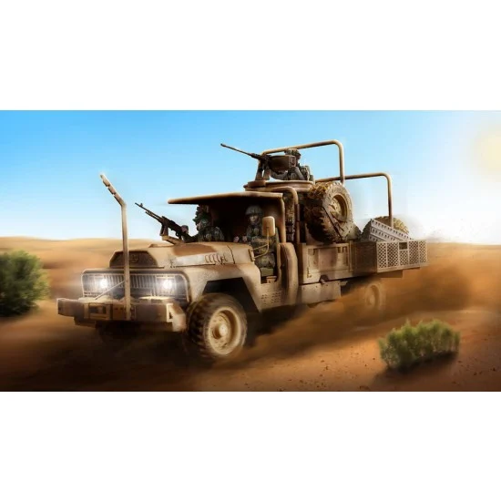 BlackSnake VLRA-01 1/35 French Special Forces ACMAT VLRA 4.25 in Africa