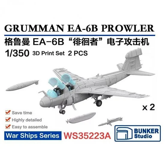 BUNKER Studio WS35223A 1/350 GRUMMAN EA-6B PROWLER