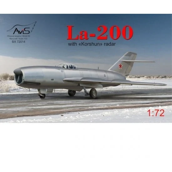 AviS 72014 1/72 Lavochkin La-200 (Aircraft 200) w/"Korshun" Radar