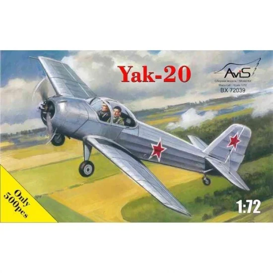 AviS 72039 1/72 Yakovlev Yak-20 Trainer Aircraft