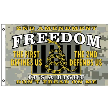 Second Amendment Freedom Flag S2NDFCF - Capsmith Inc