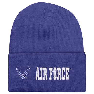 Air Force Blue Cuffed Beanie SEMBCAF-US