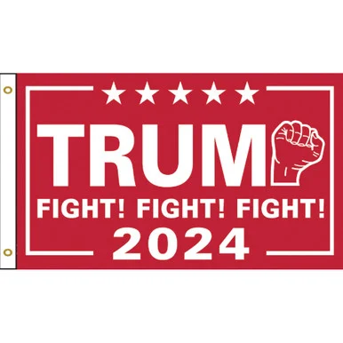 Trump Fight Flag SRFFFFL - Capsmith Inc