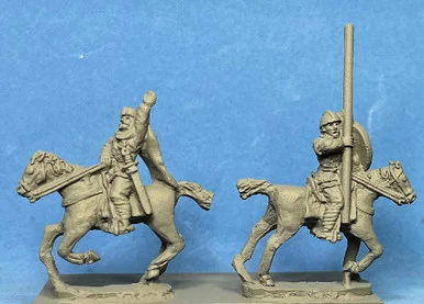 PIG090057 - CAROLINGIANS KING CHARLEMAGNE AND STANDARD BEARER