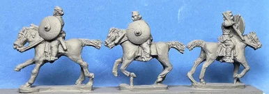 PIG090054 - Carolingian Skirmisher Cavalry (Javelins)