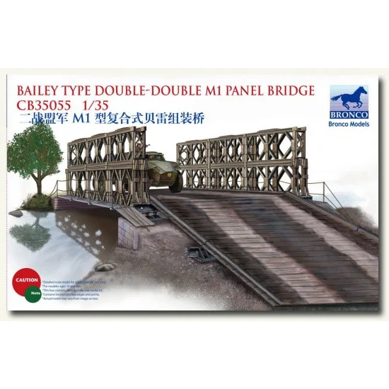Bronco CB35055 1/35 Bailey Type Double-Double M1 Panel Bridge
