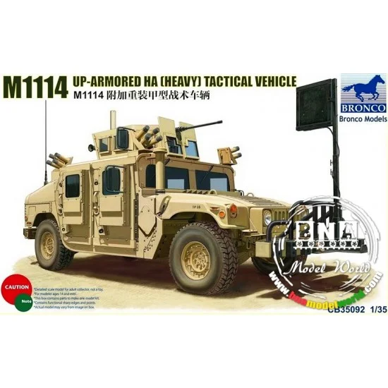 Bronco CB35092 1/35 M1114 Up-Armoured HA (Heavy) Tactical Vehicle