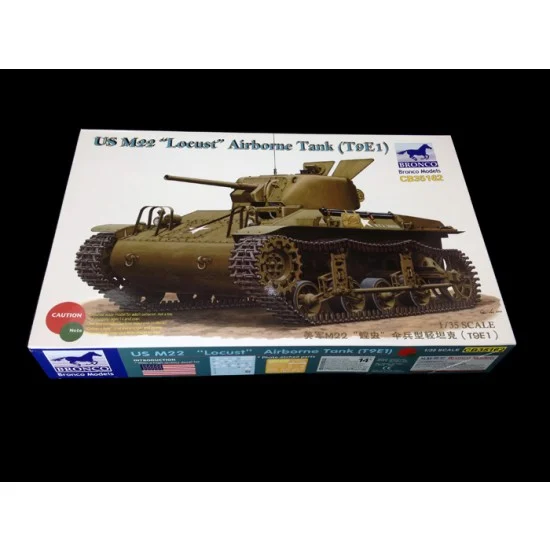 Bronco CB35162 1/35 US M22 "Locust" Airborne Tank (T9E1) - Military Vehicles & Tanks