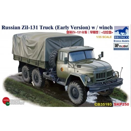 Bronco CB35193 1/35 Russian Zil-131 Truck (Early Version) with Winch