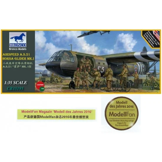 Bronco CB35195 1/35 Airspeed A.S.51 Horsa Glider Mk.I - Model Planes