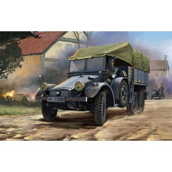Bronco CB35221 1/35 German Krupp Protze Kfz.70 Personnel Carrier - Military Vehicles & Tanks
