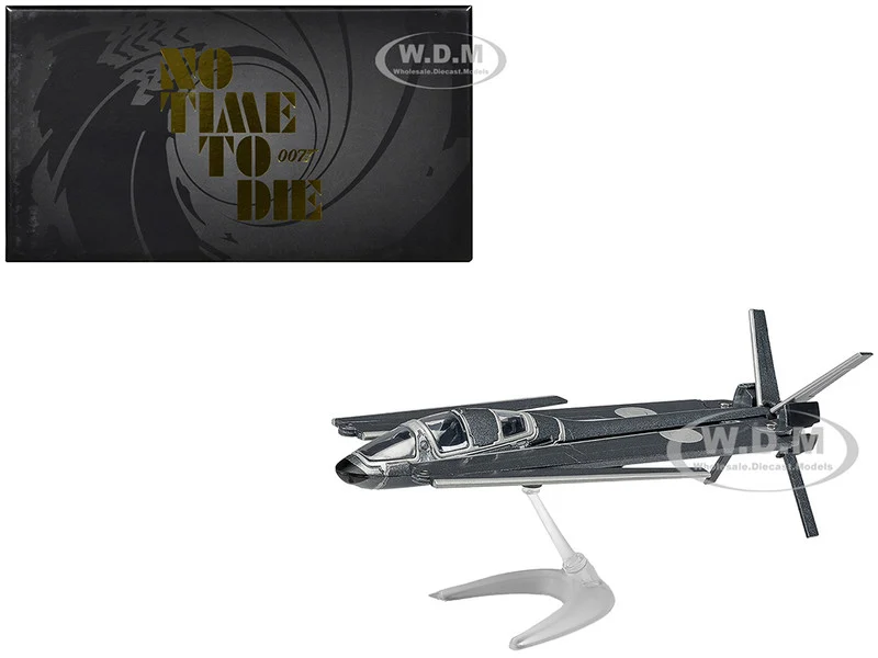 Q Glider Gray Metallic James Bond 007 "No Time To Die" (2021) Movie Diecast Model by Corgi - Movie/TV Series Models