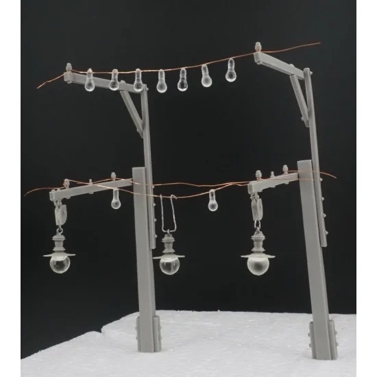 CIX Models M042 1/35 Runway/Road Lighting set - Scenics & Diorama