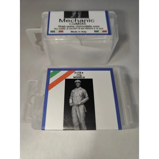 CIX Models M045 1/35 Motorcycling Mechanic N.2 - Model Figures