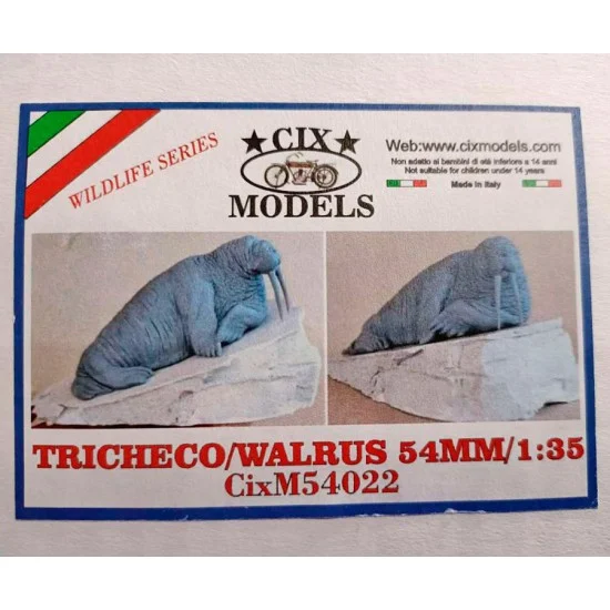 CIX Models M54022 1/35, 54mm Scale Walrus w/Iceberg - Scenics & Diorama