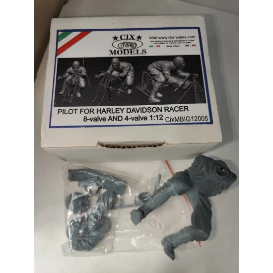 CIX Models MBIG12005 1/12 Harley-Davidson Racer Pilot
