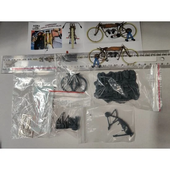 CIX Models MBIG24007 1/24 Harley-Davidson FHA 8-Valve Racer