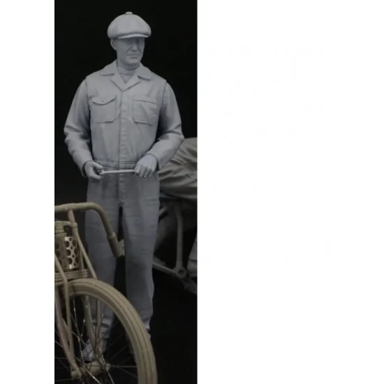 CIX Models MBIG24011 1/24 Harley-Davidson Racer Mechanic
