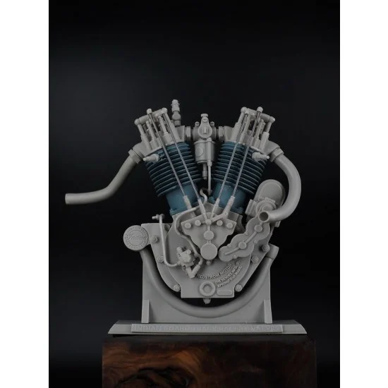 CIX Models MBIG6003 1/6 Indian Racer 8-valve Motorcycle Engine