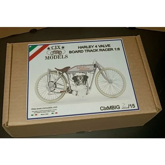 CIX Models MBIG6020 1/6 Harley Racer 4 Valve Boardtrack Racer Motorcycle - Model Motorcycles