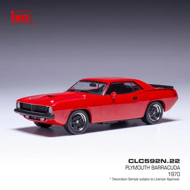 1970 Plymouth Barracuda - Red
