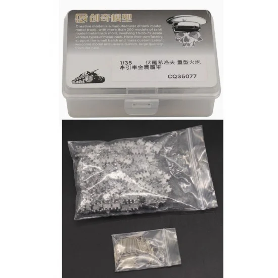 R Model 35077 1/35 Soviet Voroshilov Heavy Artillery Tractor Metal Tracks - Military Vehicles & Tanks