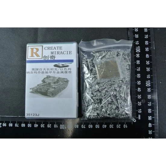 R Model 35123J 1/35 British A41 Centurion/IDF Nagmachon IFV Metal Tracks w/Pins - Military Vehicles & Tanks