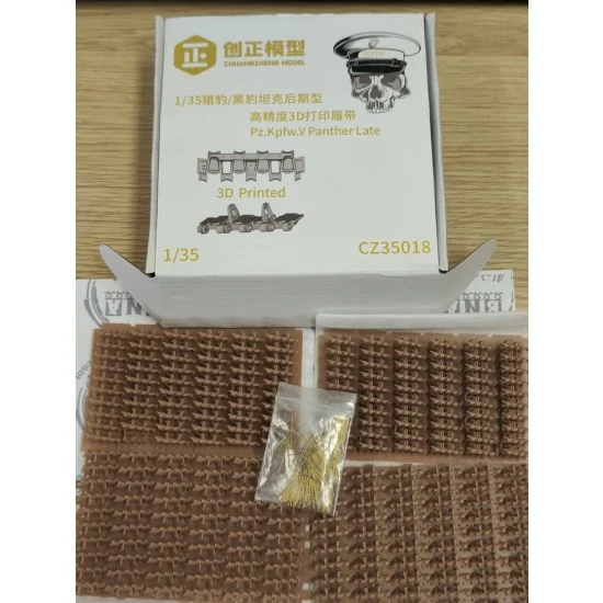 R Model CZ35018 1/35 Jagdpanther/Panther Late Type 3D-Printed Tracks with Copper Pins