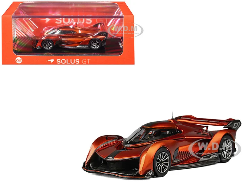 McLaren Solus GT Orange Metallic 1/64 Diecast Model Car by CM Model - McLaren Models